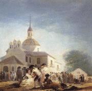 Francisco Goya The Hermitage of St Isidore china oil painting reproduction